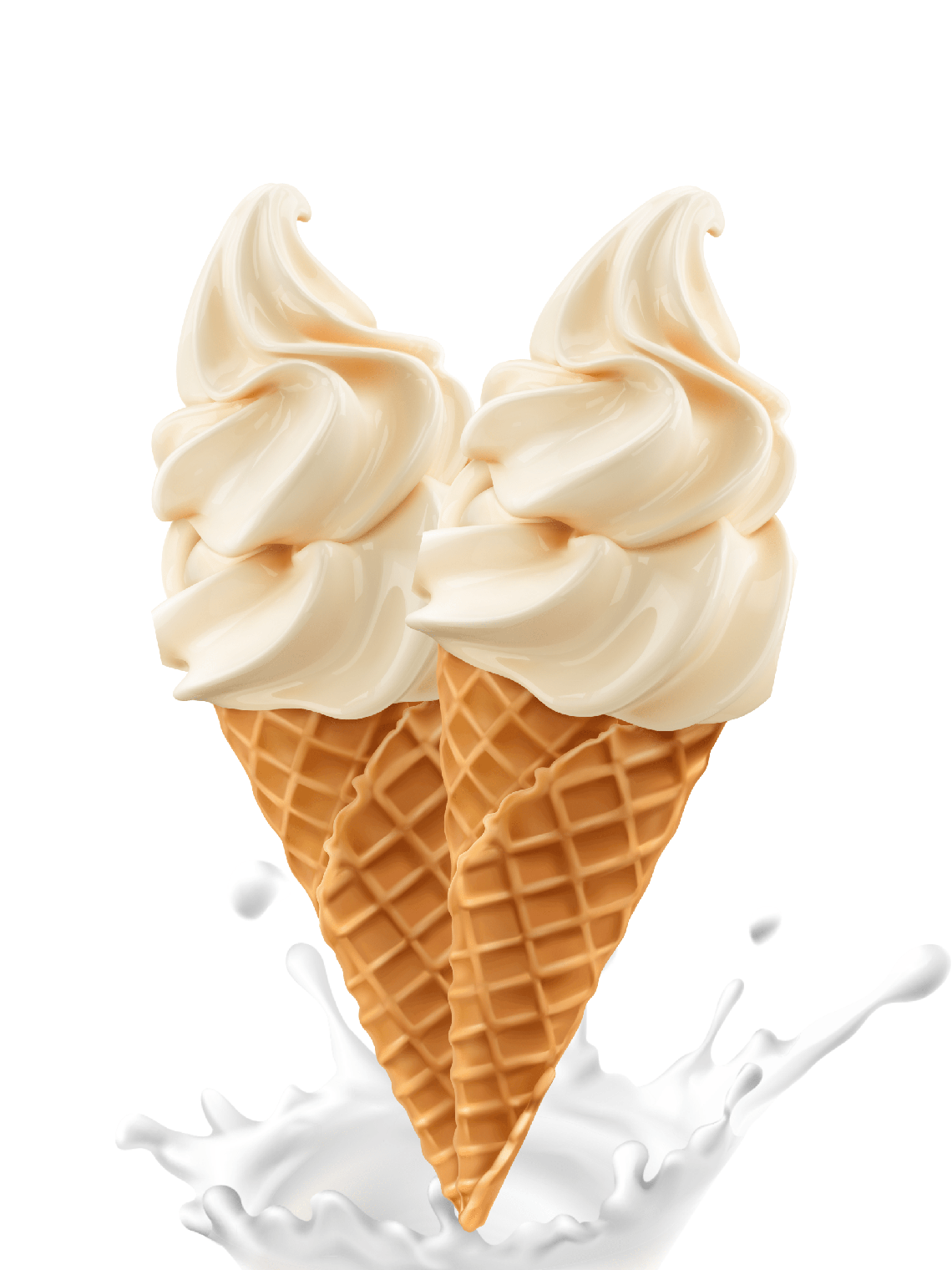 Soft Serve Ice Cream Vanilla